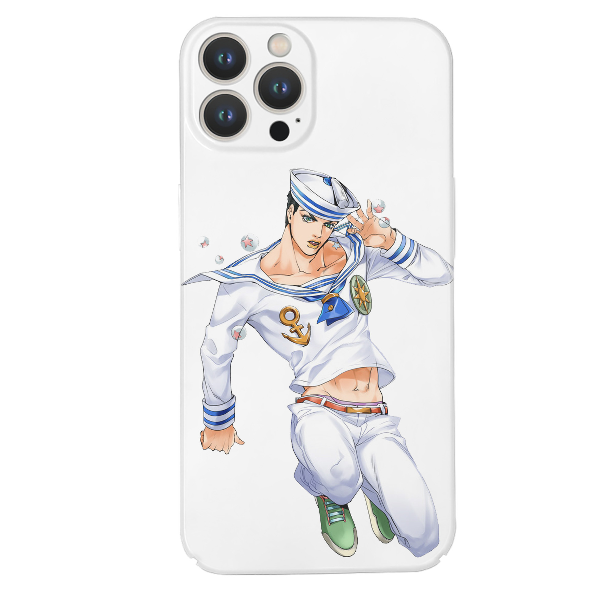 （画像用） ジョジョの奇妙な冒険 東方定助 JoJo's Bizarre Adventure Higashikata Josuke 【iPhone 14シリーズ対応】ハードケース